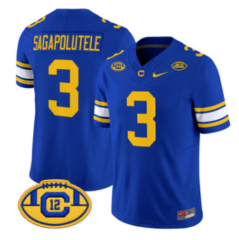 California Golden Bears #3 Jaron-Keawe Sagapolutele Throwback Vapor Limited Jersey - All Stitched
