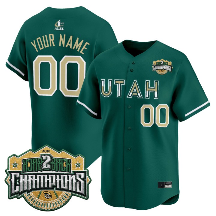 Utah Talons 2026 Back-To-Back Athletes Unlimited Softball League (AUSL) Champions Vapor Premier Limited Custom Jersey Green - All Stitched