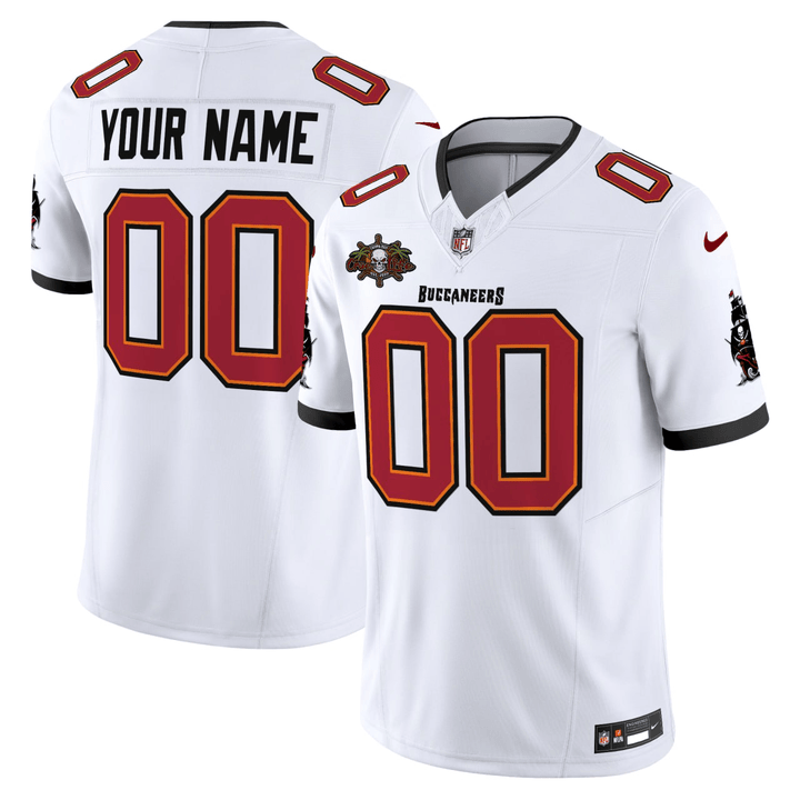 Tampa Bay Buccaneers White Custom Jersey - All Stitched