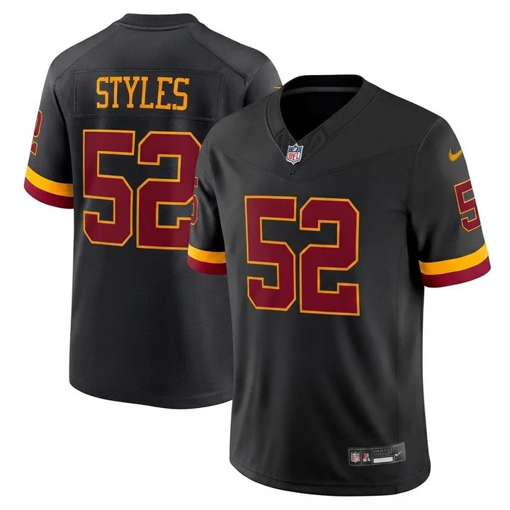 Sonny Styles Washington Commanders Jersey Black - All Stitched