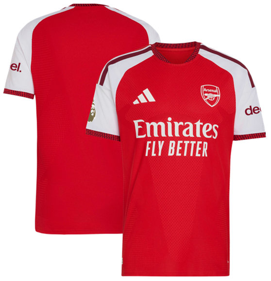 Men's Arsenal F.C Blank 2026-27 Red Home Soccer Jersey