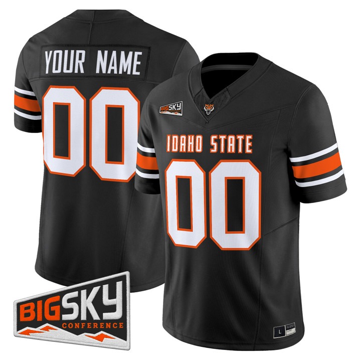 Idaho State Bengals 2026 Vapor Limited Custom Jersey Black - All Stitched