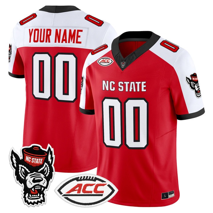 NC State Wolfpack 2026 Vapor Limited Custom Jersey Red Alternate - All Stitched