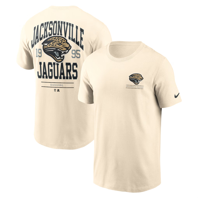 Men's Jacksonville Jaguars Natural Freestyle Essential T-Shirt
