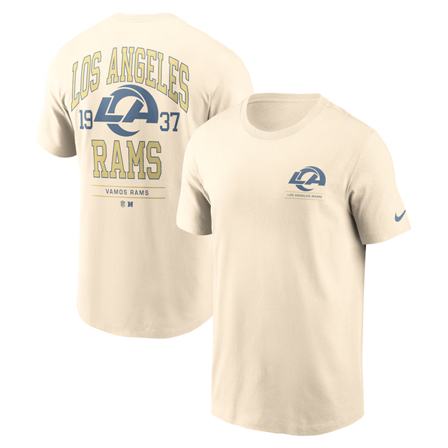 Men's Los Angeles Rams Natural Freestyle Essential T-Shirt