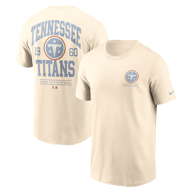 Men's Tennessee Titans Natural Freestyle Essential T-Shirt