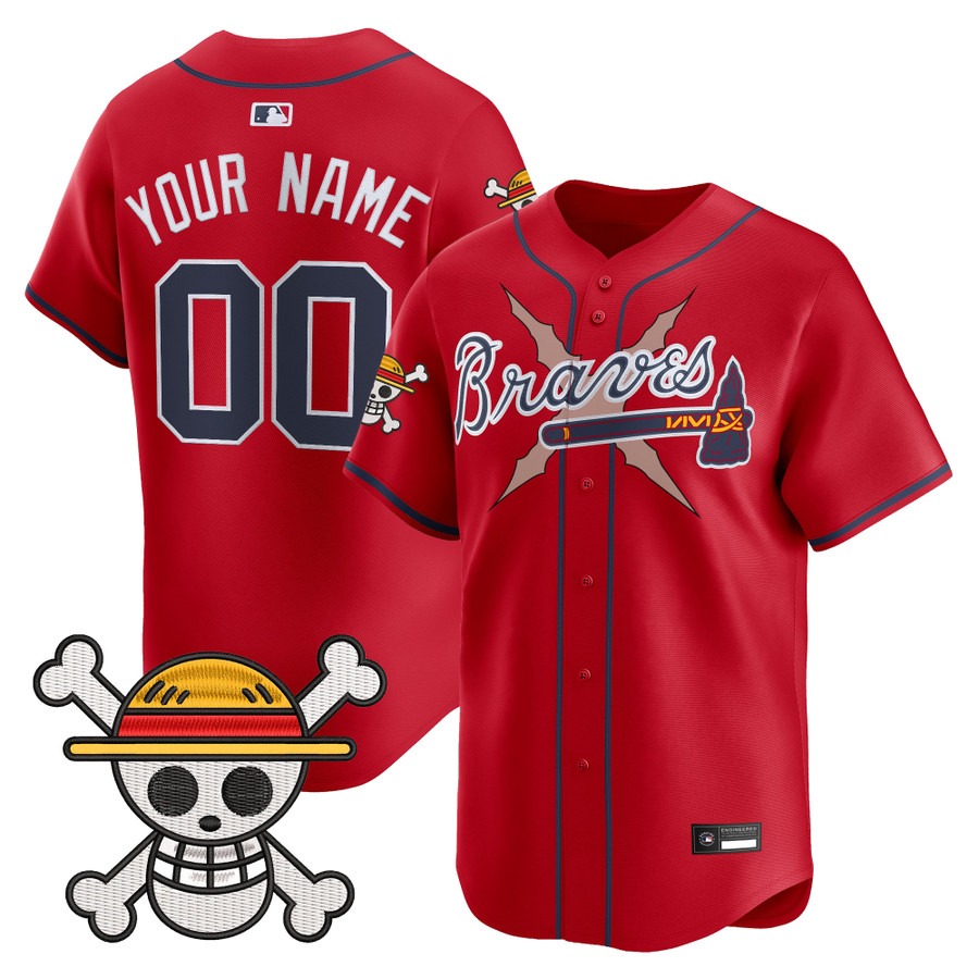 Atlanta Braves Special Edition Vapor Premier Limited Custom Jersey One Piece - Stitched