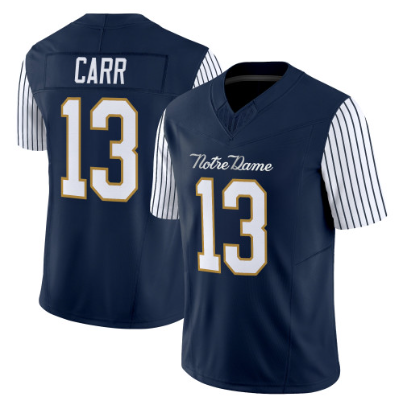 Notre Dame Fighting Irish #13 CJ Carr 2018 Shamrock Series Vapor Limited Jersey - Stitched