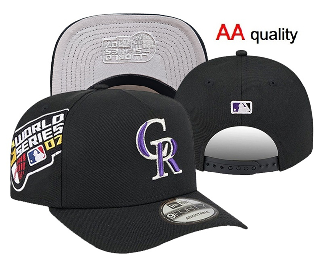 Colorado Rockies 2026 Stitched Snapback Hats 003