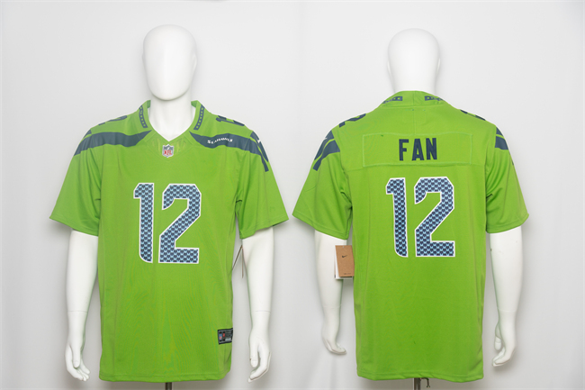 Men's Seattle Seahawks #12 Fan Green 2026 F.U.S.E. Vapor Untouchable Limited Stitched Football Jersey
