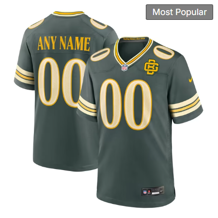 Men & Women & Youth Green Bay Packers Nike 2026 Rivalries Collection Game Custom Jersey - Green