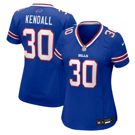 Women's Buffalo Bills #30 Anthony Kendall Team Game Jersey - Royal