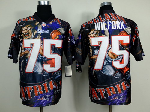 Nike New England Patriots #75 Vince Wilfork 2014 Fashion Elite Jersey