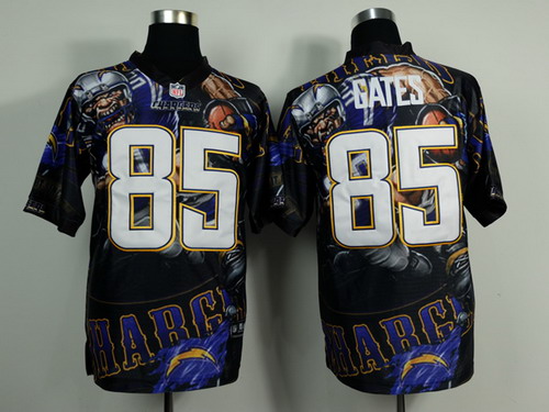Nike San Diego Chargers #85 Antonio Gates 2014 Fashion Elite Jersey